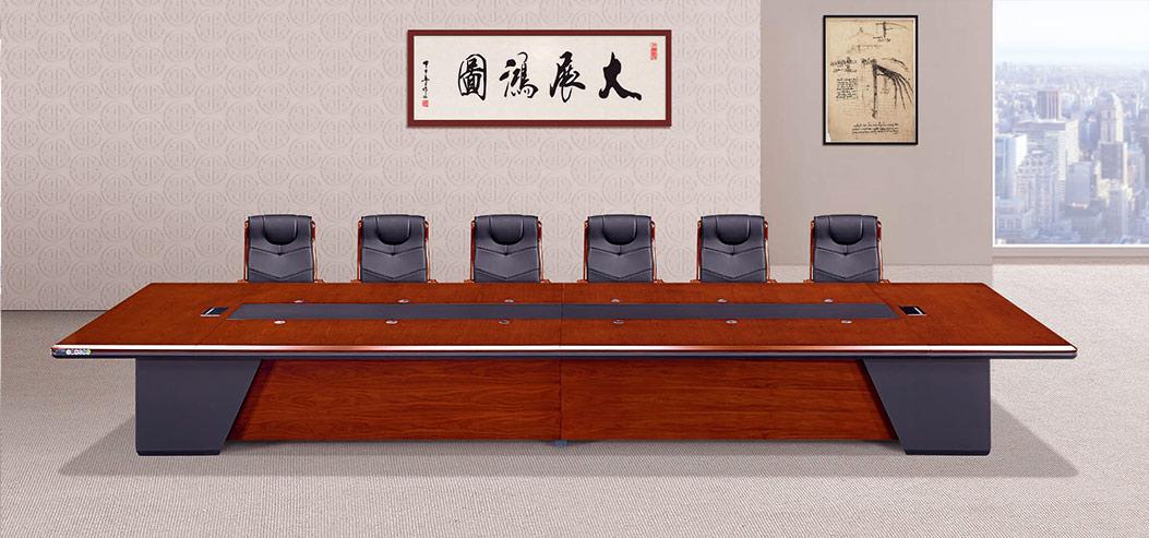 實木會議桌-1