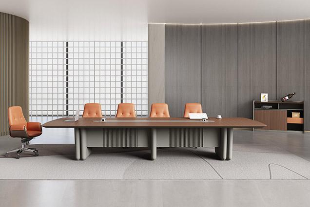 簡(jiǎn)約現(xiàn)代會(huì)議桌-6