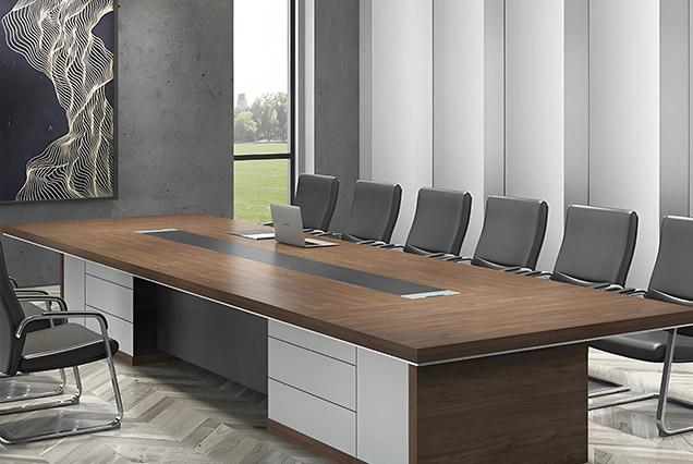 簡約現代會議桌-20